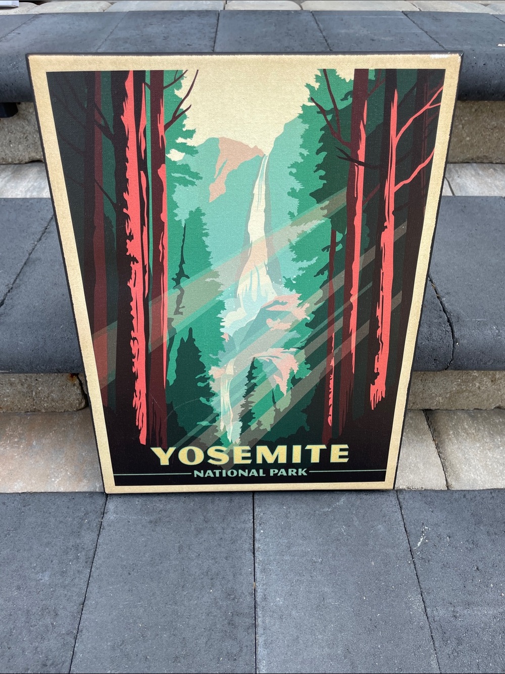 Yosemite National Park Scenic Canvas Print - 12”x16”